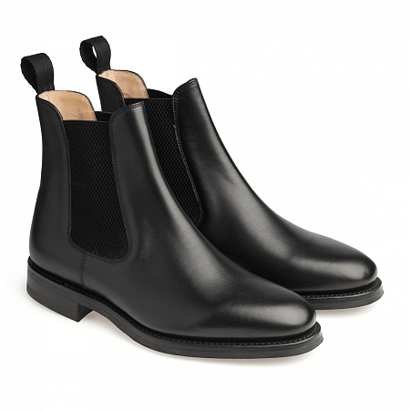 Loake Blenheim Black Waxy
