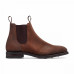 Челси Loake Chatsworth Rust Brown Waxy Suede